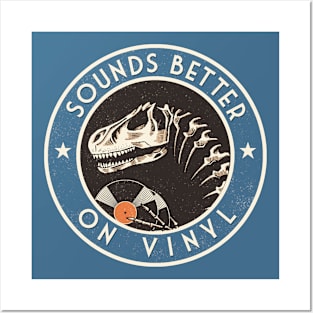 Vinyl Dinosaur Posters and Art